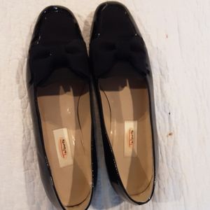Patent leather dress flats